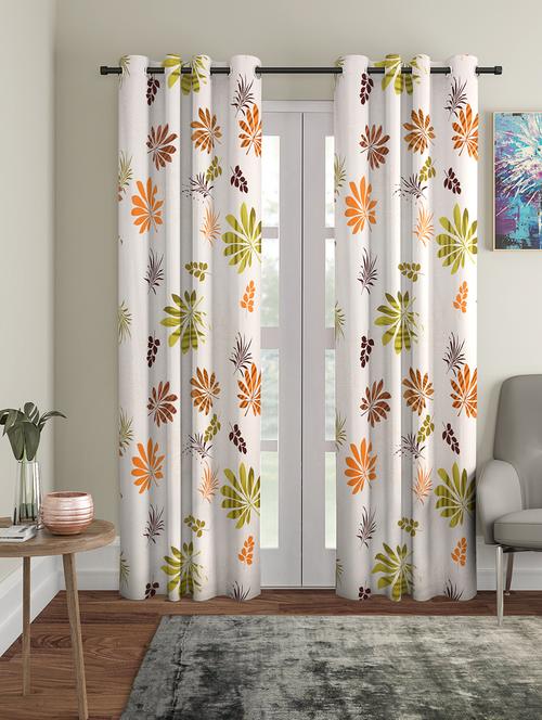 cortina digital print polyester pack of 2 curtain - 17520831 - Very Small Image - 1