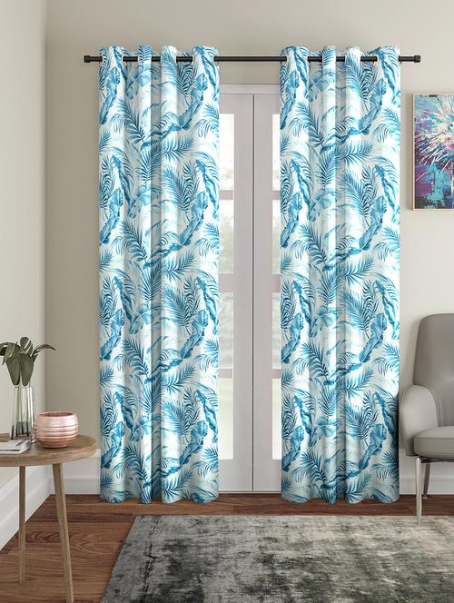 cortina digital print polyester pack of 2 curtain - 17520835 - Very Small Image - 1