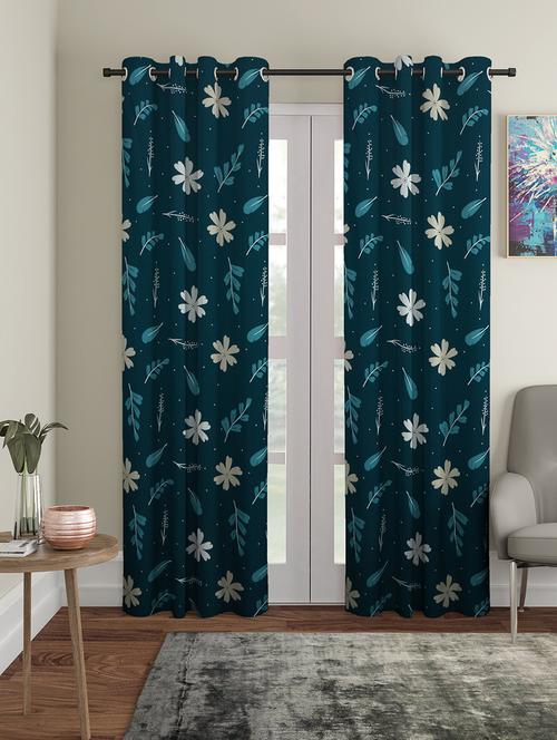 cortina digital print polyester pack of 2 curtain - 17520838 - Very Small Image - 1