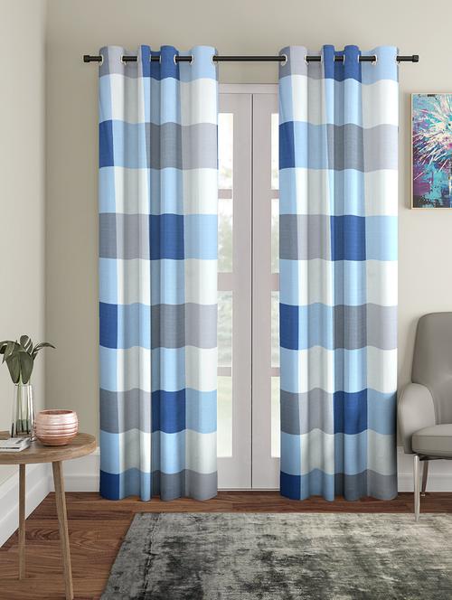 cortina digital print polyester pack of 2 curtain - 17520848 - Very Small Image - 1