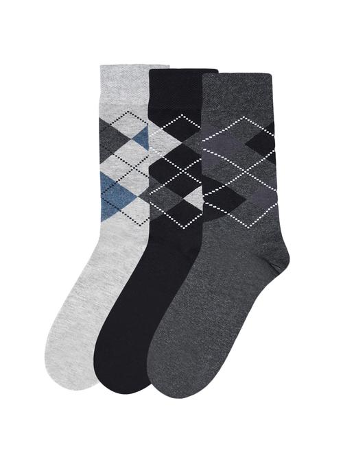 multi colored cotton above ankle length sock - 17521370 - Very Small Image - 1