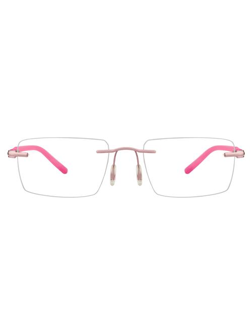 zyaden rectangular unisex rimless eyewear frame (rim-203) - 17522289 - Very Small Image - 1