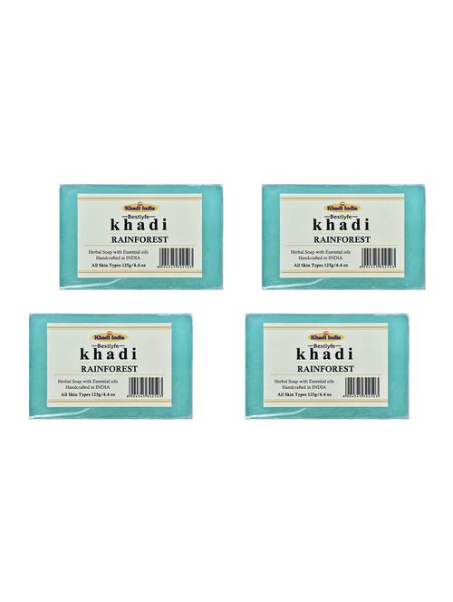 khadi india bestlyfe rainforest soap 125x4 g - 17525078 - Very Small Image - 1