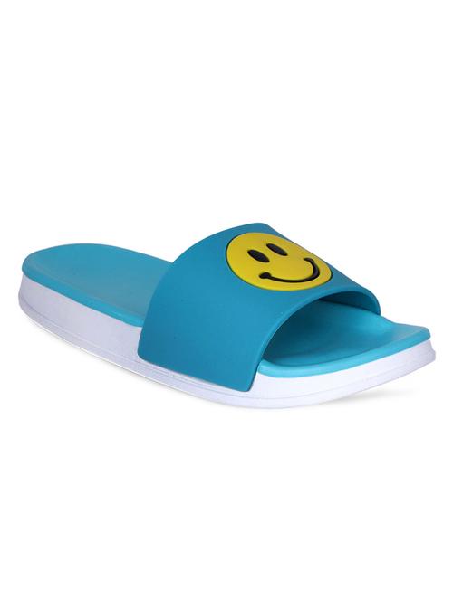 light blue slip on slides - 17525535 - Very Small Image - 1