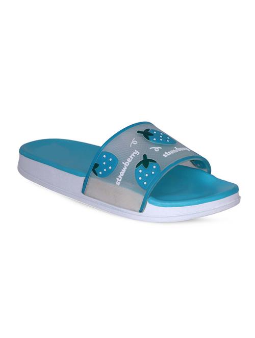 light blue slip on slides - 17525537 - Very Small Image - 1