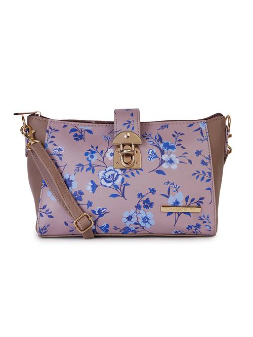 nude leatherette (pu) sling bag - 17527575 - Very Small Image - 1