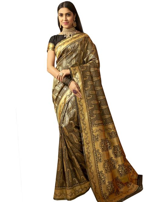 jacquard work paithani saree with blouse - 17527668 - Very Small Image - 1