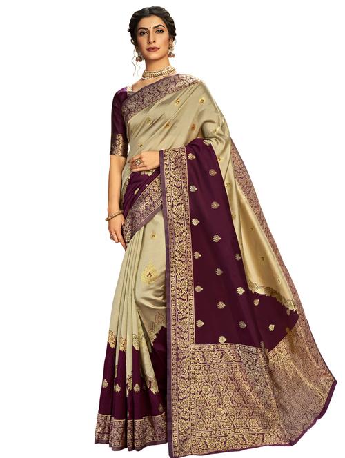 self design paithani saree - 17527827 - Very Small Image - 1