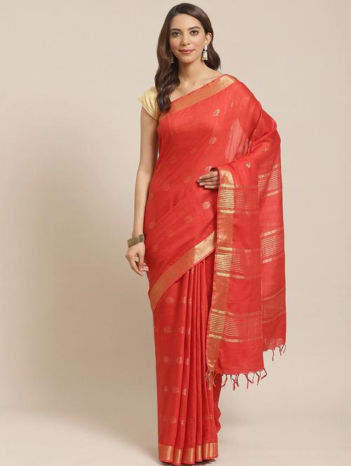 self design bhagalpuri saree with blouse - 17528247 - Very Small Image - 1