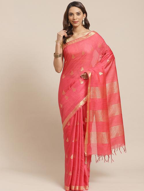 self design bhagalpuri saree with blouse - 17528251 - Very Small Image - 1