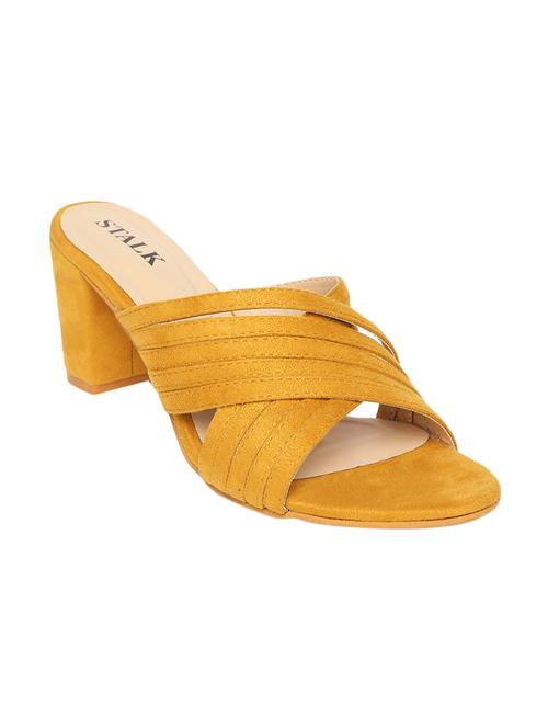 yellow slip on sandal - 17528445 - Very Small Image - 1