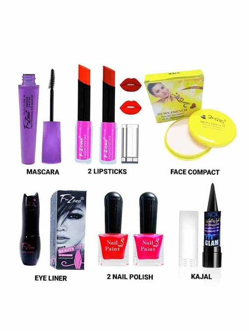 complete party ready makeup combo kit of 8 items - 63,56 - 17529140 - Very Small Image - 1