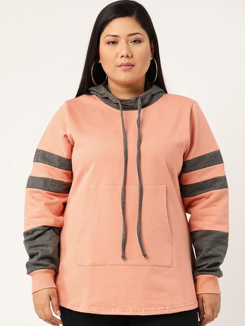 hooded neck plus sweatshirt - 17529857 - Very Small Image - 1