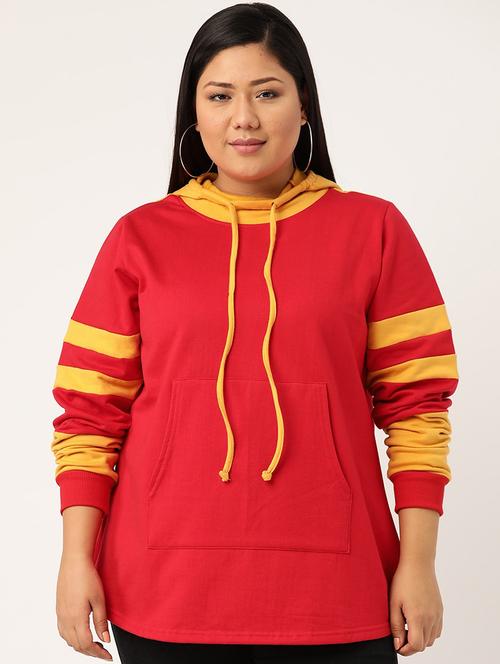 hooded neck plus sweatshirt - 17529859 - Very Small Image - 1