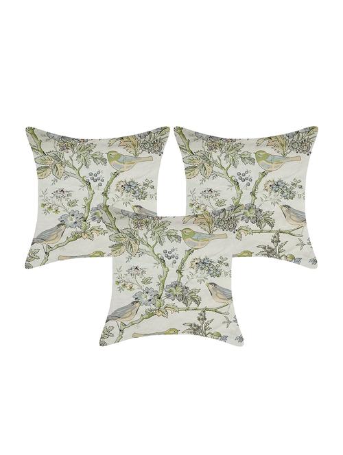 indhome life pure cotton 16x16 inches reversible cushion cover set of 3 - 17530066 - Very Small Image - 1