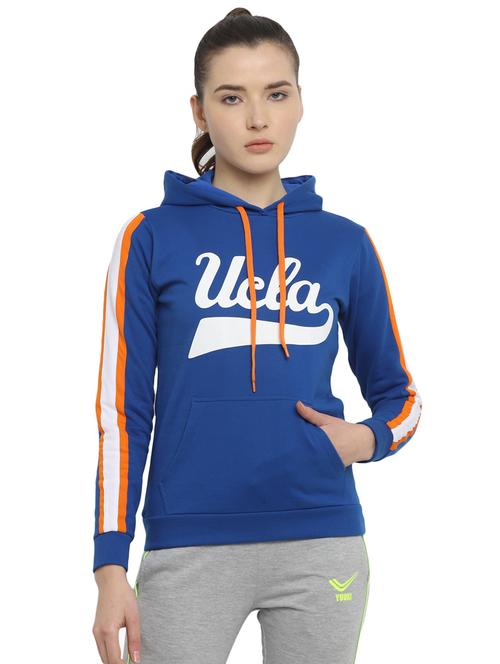 hooded neck printed sweatshirt - 17530165 - Very Small Image - 1