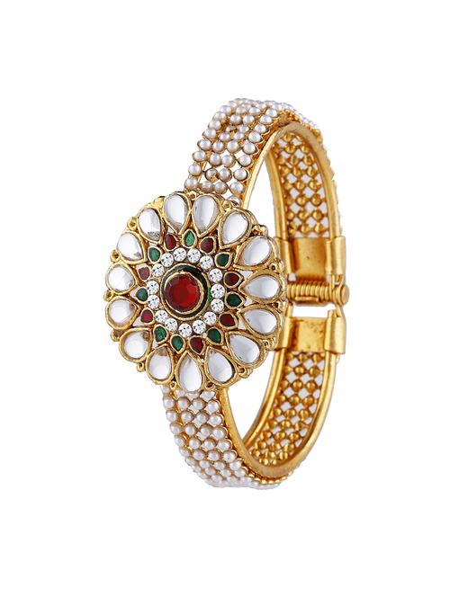 multi colored metal bangle bracelet - 17530579 - Very Small Image - 1