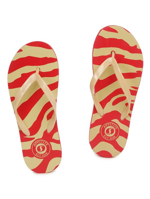 red toe separator flip flop - 17530940 - Very Small Image - 1