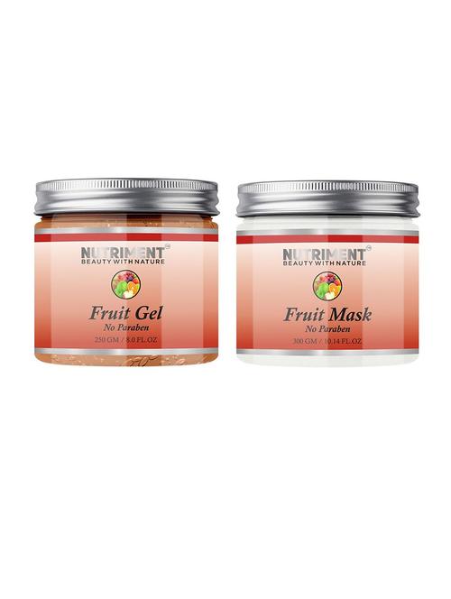 nutriment fruit mask and gel pack of 2 - 17531380 - Very Small Image - 1