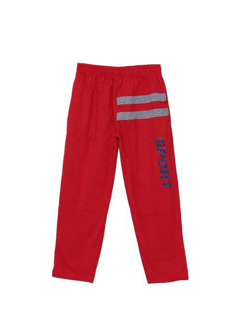 red cotton track wear - 17533452 - Very Small Image - 1