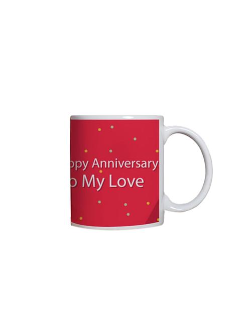 rightgifting ceramic digital printed mug valentine/anniversary/birthday gift for your loved ones(250 ml , red) - 17534123 - Very Small Image - 1