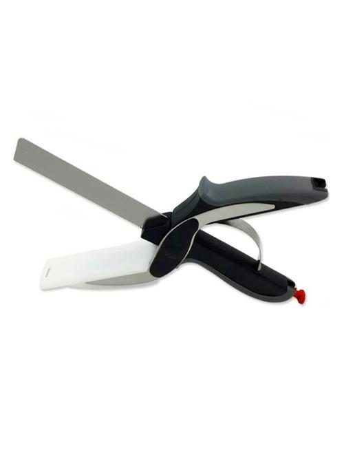 funky deal multi function smart kitchen vegetable cutter stainless steel blade and plastic body 1pc black - 17534698 - Very Small Image - 1