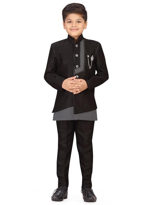 self design kurta set - 17534729 - Very Small Image - 1