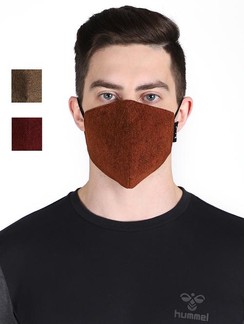 multi colored 3 layer filteration outer layermade from poly velvet fabric. inner made cotton which is extra soft and dries fast. middle 3rd of micro fabric for an stage filtration. antipollution men mask - 17535073 - Very Small Image - 1