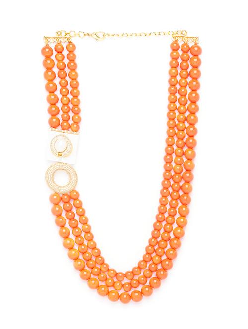 orange brass necklace - 17536294 - Very Small Image - 1