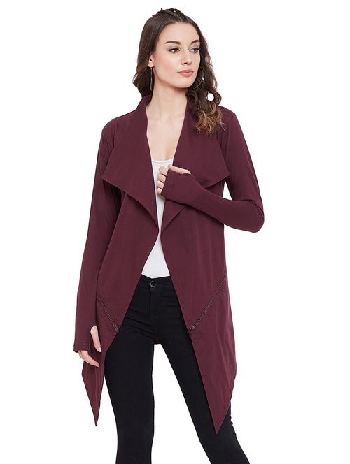 long sleeved waterfall shrug - 17537215 - Very Small Image - 1