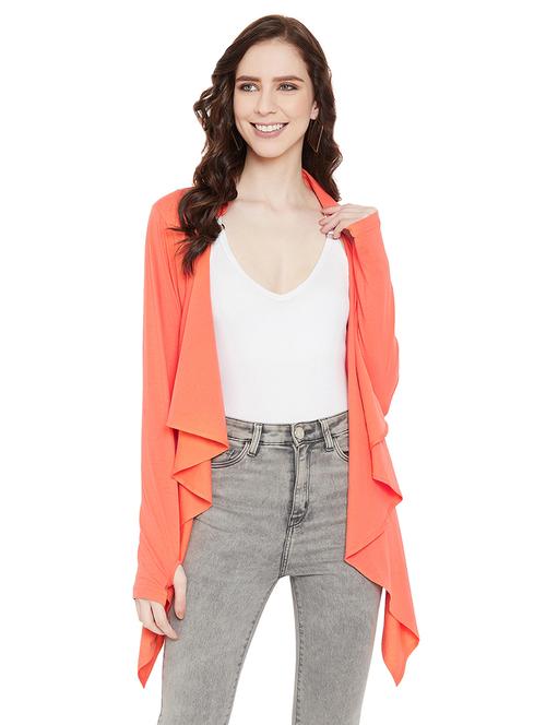 long sleeved waterfall shrug - 17537219 - Very Small Image - 1