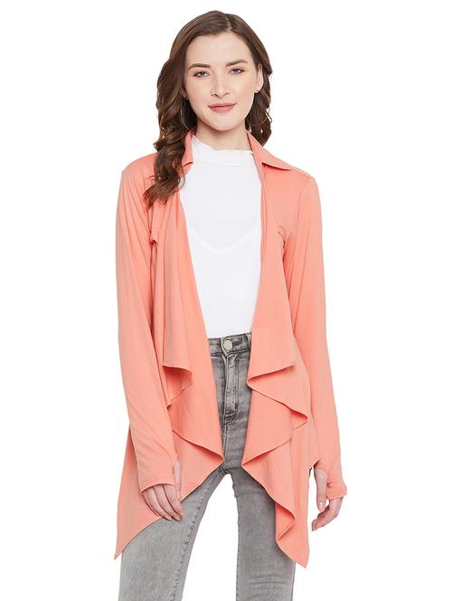 long sleeved waterfall shrug - 17537224 - Very Small Image - 1