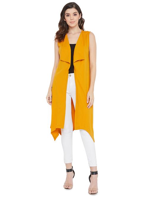 asymmetric hem solid shrug - 17537226 - Very Small Image - 1