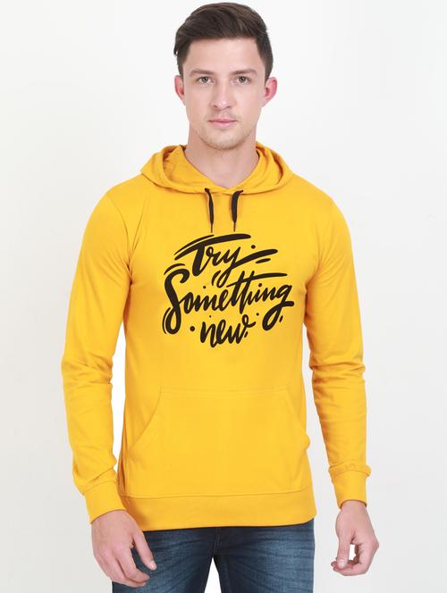 yellow printed sweatshirt - 17538340 - Very Small Image - 1