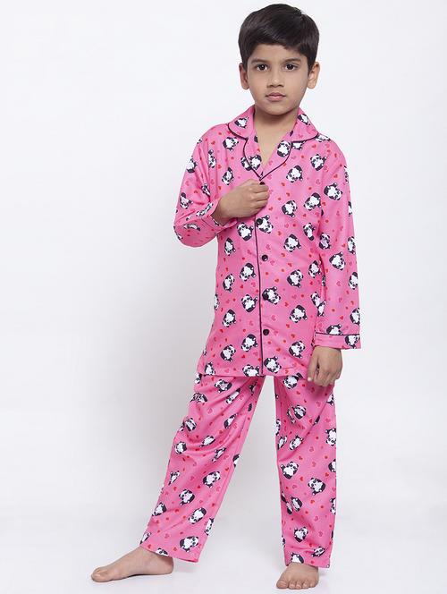 pink pyjama set nightwear - 17538459 - Very Small Image - 1