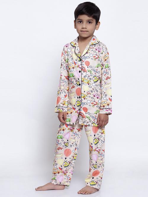 pink pyjama nightwear set - 17538485 - Very Small Image - 1