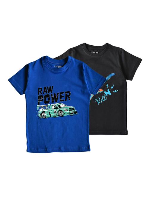 set of 2 cotton t-shirt - 17538592 - Very Small Image - 1