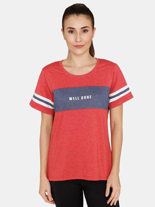 round neck printed tee - 17538910 - Very Small Image - 1