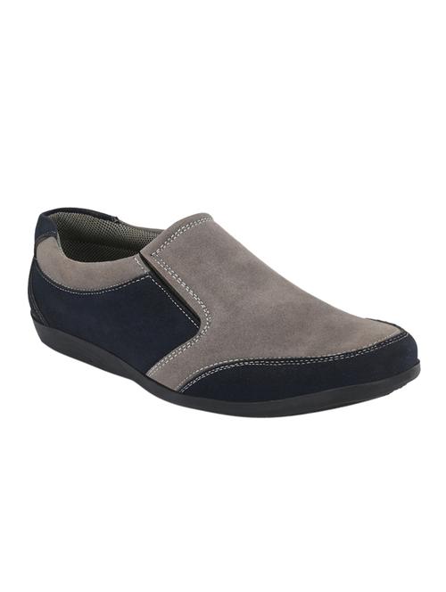men grey slip on shoe - 17539319 - Very Small Image - 1