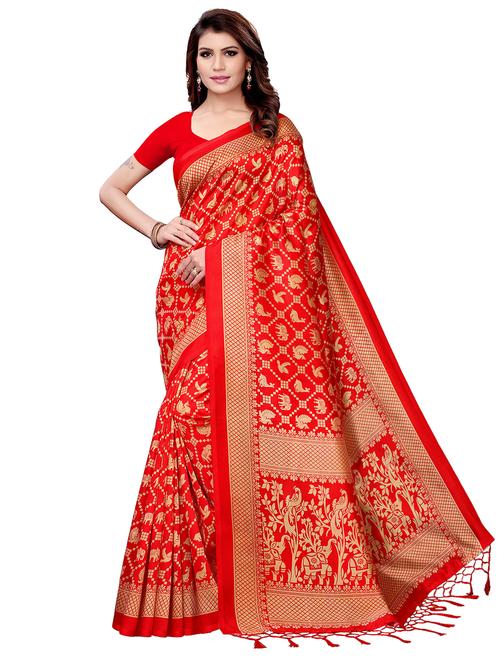 conversational mysore silk saree with blouse - 17539349 - Very Small Image - 1