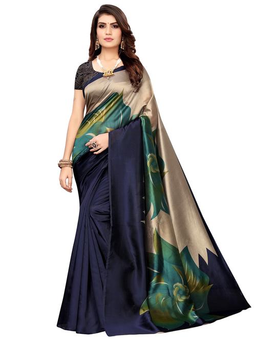 conversational mysore silk saree with blouse - 17539357 - Very Small Image - 1