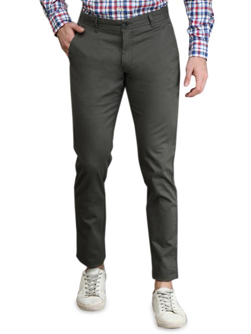 grey solid chinos - 17540528 - Very Small Image - 1