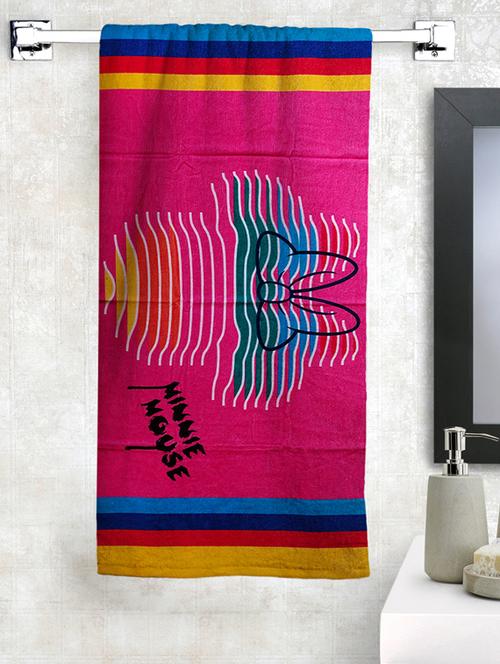 athom trendz disney minnie large bath towel 300 gsm 75x150 cm - 17544080 - Very Small Image - 1