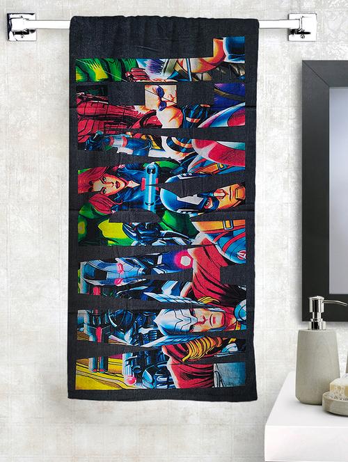 athom trendz marvel avengers large bath towel 300 gsm 75x150 cm - 17544085 - Very Small Image - 1