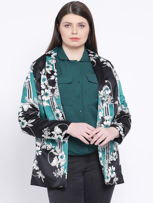 floral casual blazer - 17544672 - Very Small Image - 1