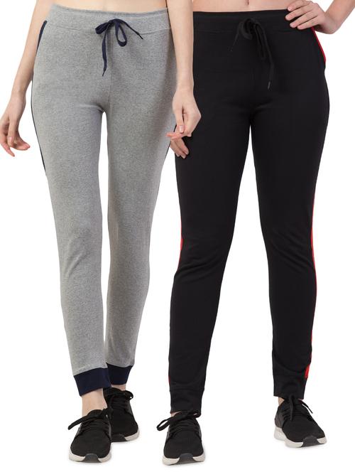 set of 2 drawstring waist track pant - 17545694 - Very Small Image - 1