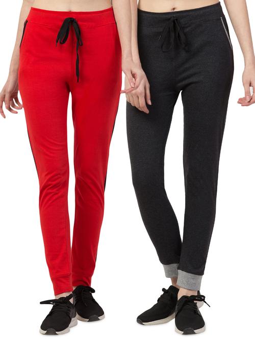 set of 2 drawstring waist track pant - 17545720 - Very Small Image - 1