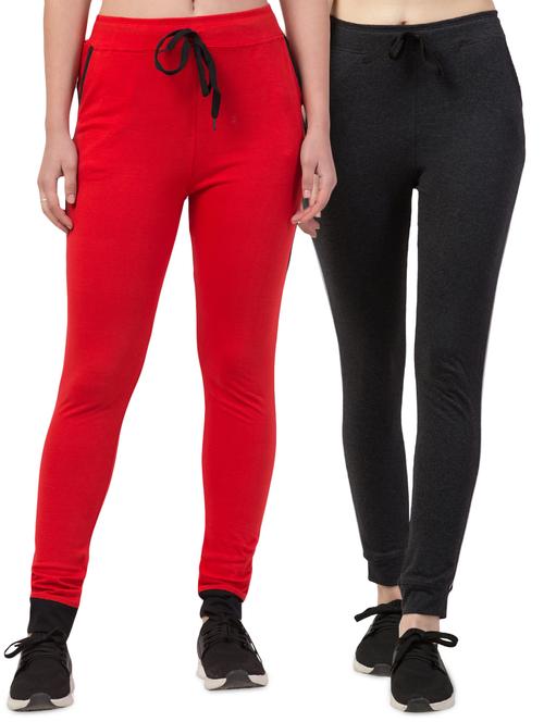 set of 2 drawstring waist track pant - 17545725 - Very Small Image - 1