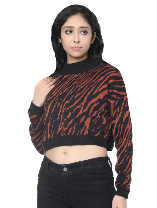 crew neck printed pullover - 17546161 - Very Small Image - 1