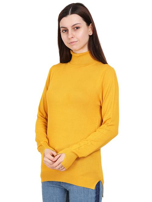 turtle neck ribbed pullover - 17546166 - Very Small Image - 1